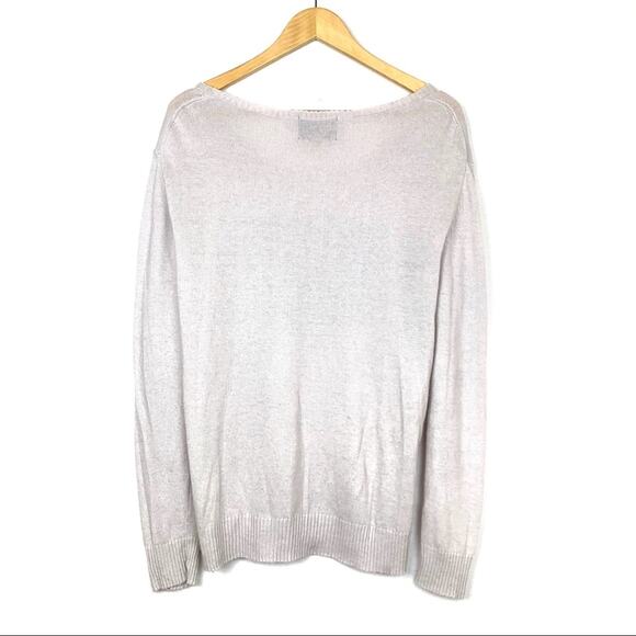 Wildfox White Label Sequin Logo Jumper Sweater XS - Picture 7 of 8